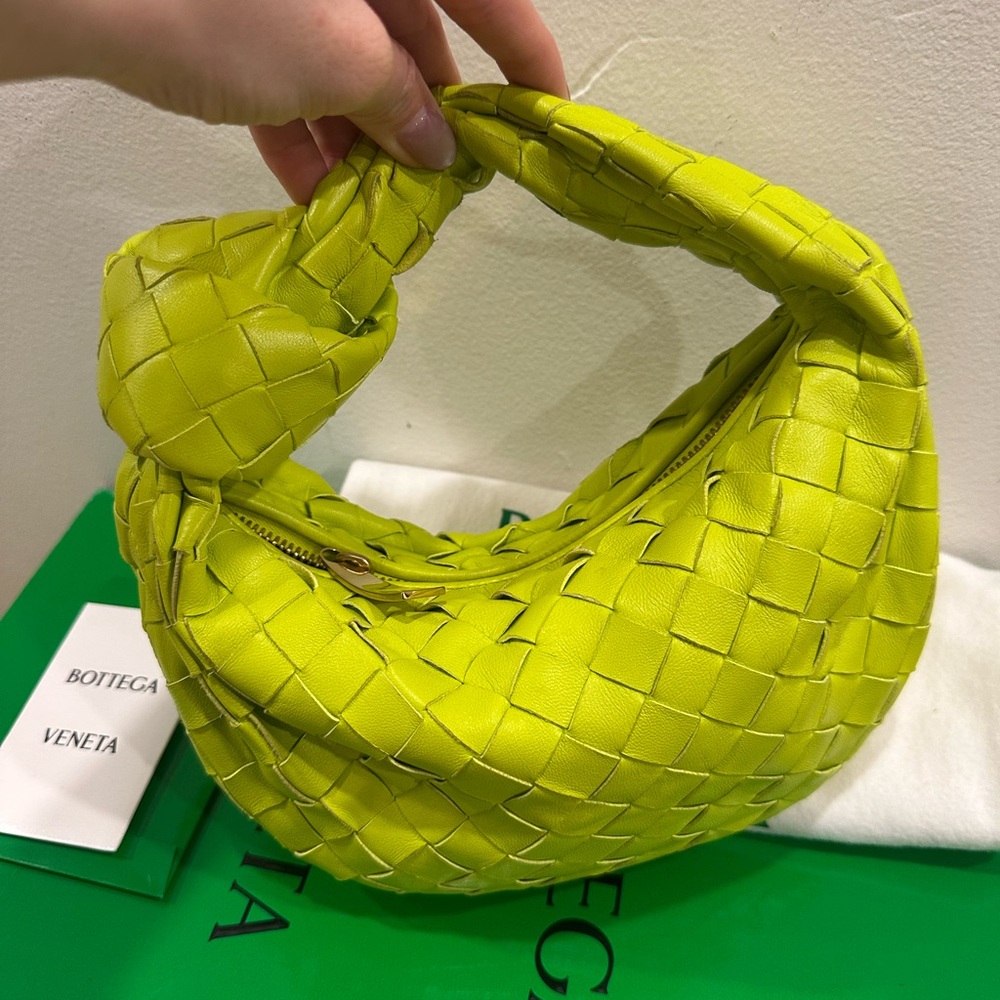Bottega Veneta Mini Jodie Bag in color Kiwi